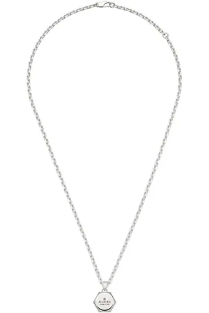 Gucci Trademark Sterling Silver Necklace