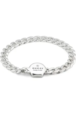 Gucci Trademark Sterling Silver Bracelet