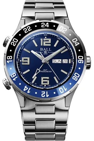 Ball Roadmaster Marine GMT Ceramic 40mm Limited Edition Mens Watch Black
