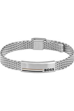 HUGO BOSS Gents Alen Stainless Steel Mesh Bracelet