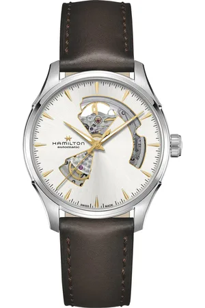 Hamilton Jazzmaster Open Heart Auto 40mm Mens Watch Silver