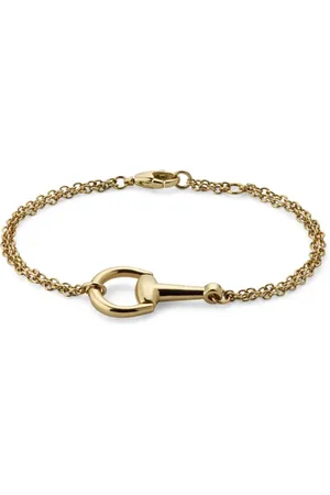 Gucci Horsebit 18ct Yellow Gold Bracelet - Size 17