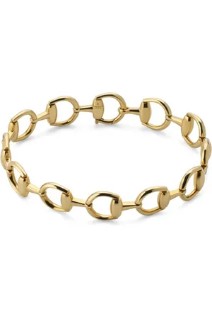Gucci Horsebit 18ct Yellow Gold Link Bracelet - Size 18