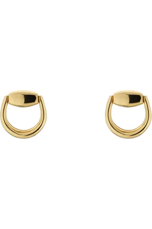Gucci Horsebit 18ct Yellow Gold Earrings