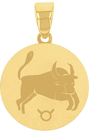 Amor 9ct Yellow Gold Taurus Zodiac Pendant