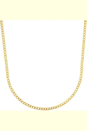Amor 9ct Yellow Gold Necklace - 55cm