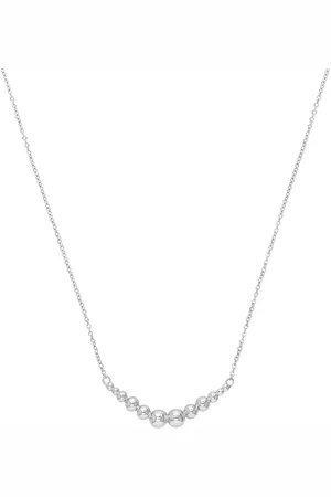 Amor Silver Graduating Ball Necklace