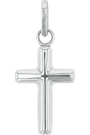 Amor 9ct White Gold Cross Pendant