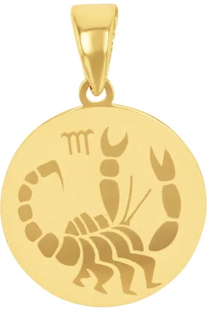 Amor 9ct Yellow Gold Scorpio Zodiac Pendant