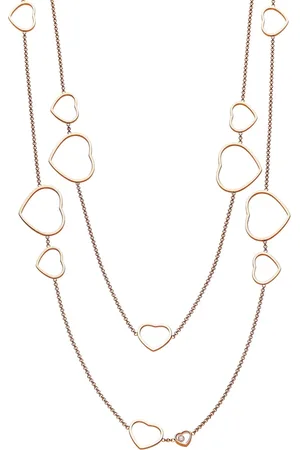 Chopard Happy Hearts Rose Gold Necklace