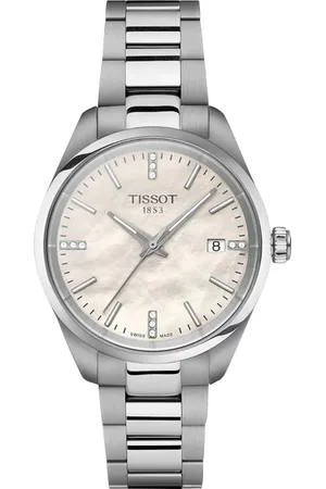 Tissot PR 100 Quartz 34mm Unisex Watch Mother Of Pearl