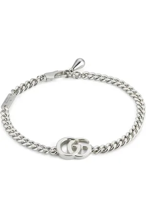 Gucci Sterling Silver GG Marmont Bracelet