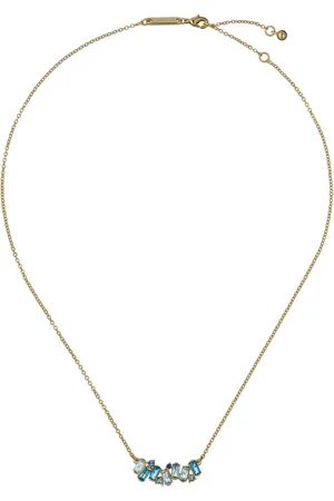 Ted Baker Clarita Yellow Gold Coloured Multi Coloured Crystal Pendant