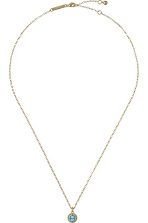 Ted Baker Soltell Yellow Gold Coloured Sparkle Crystal Pendant