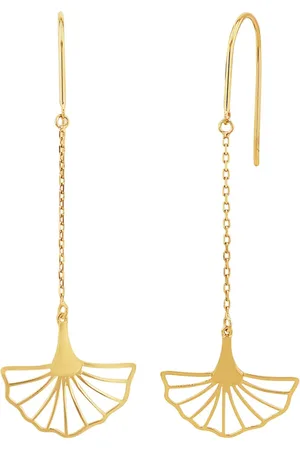 Amor 9ct Yellow Gold Drop Earrings
