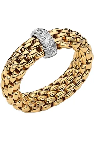 FOPE 18ct Yellow Gold Vendome Flex