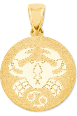 Amor 9ct Yellow Gold Cancer Zodiac Pendant