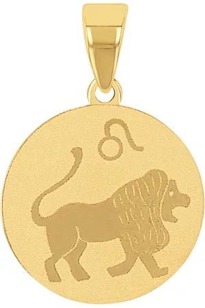 Amor 9ct Yellow Gold Leo Zodiac Pendant