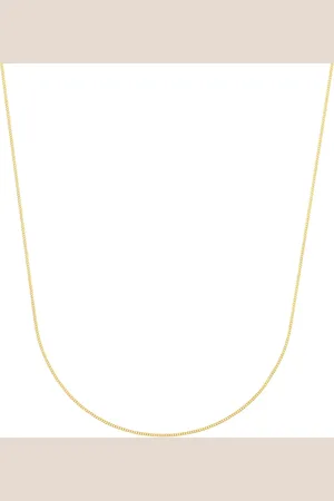 Amor 9ct Yellow Gold Necklace - 42cm