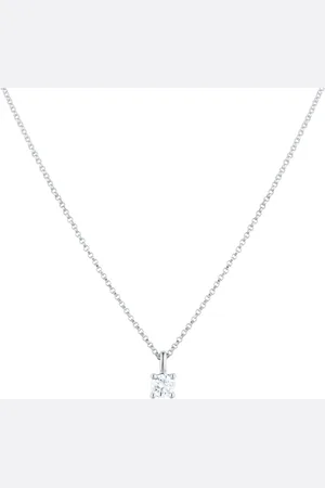 GOLDSMITHS 18ct White Gold 0.30cttw Diamond Pendant