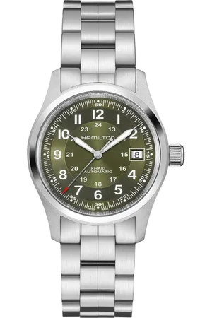 Hamilton Khaki Field Auto 38mm Unisex Watch Green