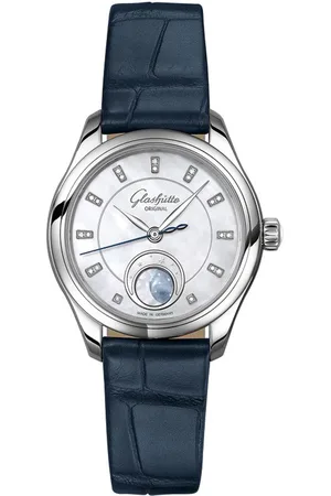 GLASHÜTTE Serenade Luna 32.5mm Ladies Watch Mother Of Pearl
