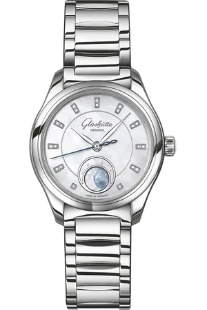GLASHÜTTE Serenade Luna 32.5mm Ladies Watch Mother Of Pearl