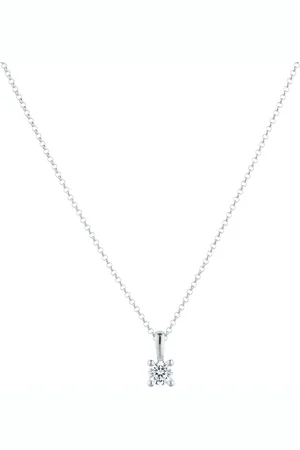 GOLDSMITHS 9ct White Gold 0.50cttw Diamond Pendant