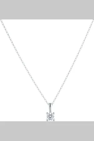 GOLDSMITHS 9ct White Gold 0.15cttw Diamond Pendant