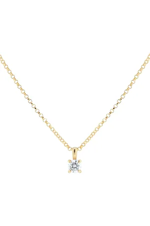 GOLDSMITHS 18ct Yellow Gold 0.30cttw Diamond Pendant