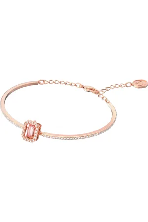 Swarovski Rose Gold Coloured Millenia Cubic Zirconia Chain Bracelet