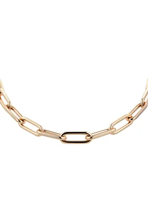 HUGO BOSS Ladies Tessa Rose Gold Coloured Link Necklace