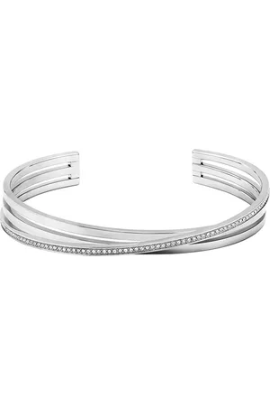 HUGO BOSS Ladies Saya Stainless Steel Crystal Bracelet