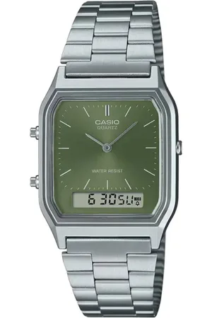 Casio Vintage Collection 38.8mm X 29.8mm Unisex Watch Green