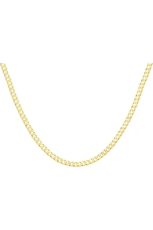 GOLDSMITHS 9ct Yellow Gold 5.1mm 20" Curb Chain