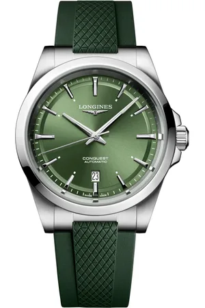 Longines Conquest 41mm Mens Watch Green