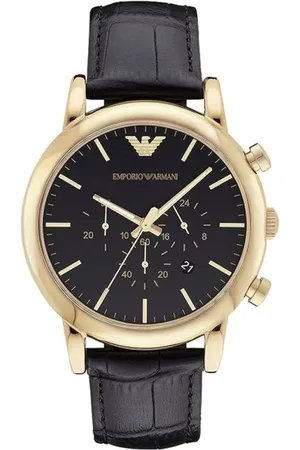 Emporio Armani Chronograph 45mm Mens Watch Black