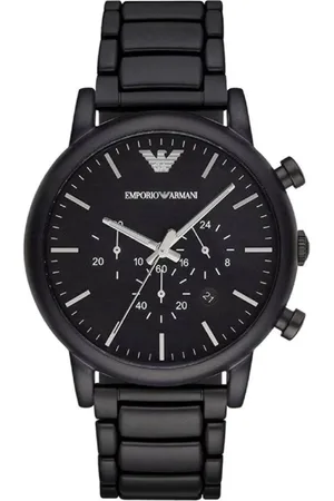 Emporio Armani Chronograph 46mm Mens Watch Black