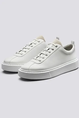 GRENSON Sneaker 30, Sneakers For Men, Leather Size: UK 8