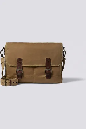 GRENSON Messenger Bag In Canvas