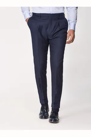 Gutteridge Vitale Barberis Canonico finest wool suit trousers, Unisex, , Size: 52