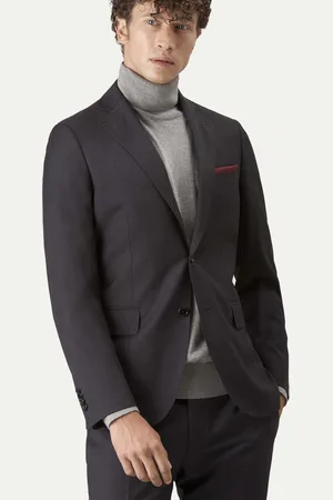 Gutteridge Drop 4 cool wool suit jacket, Unisex, , Size: 50