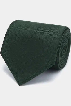 Gutteridge Silk and linen tie, Unisex, , Size: Unica