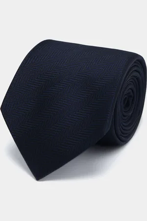 Gutteridge Herringbone silk tie, Unisex, , Size: Unica