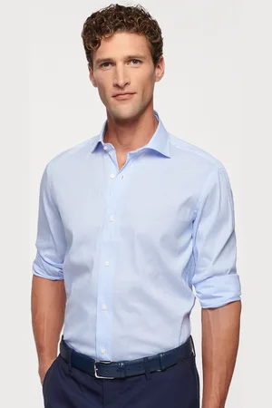Gutteridge Stretch poplin striped shirt, Unisex, , Size: 40