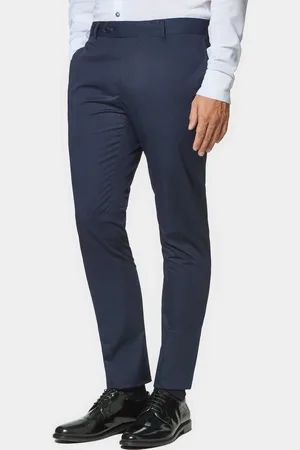 Gutteridge Lightweight twill slim fit chino trousers, Unisex, , Size: 44