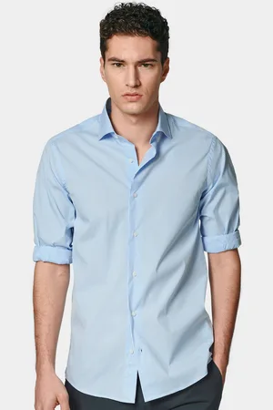 Gutteridge Stretch poplin striped shirt, Unisex, , Size: 38