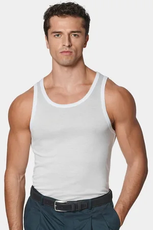 Gutteridge Cotton thread tank top, Unisex, , Size: S