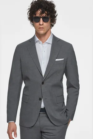 Gutteridge Blazer in pure superfine wool 120, Unisex, , Size: 44