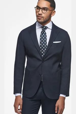 Gutteridge Armoured pure cotton blazer, Unisex, , Size: 46